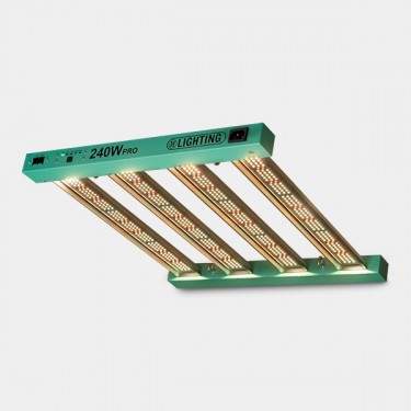 Sistema LED Regulable 240W PRO GB Lighting encendido