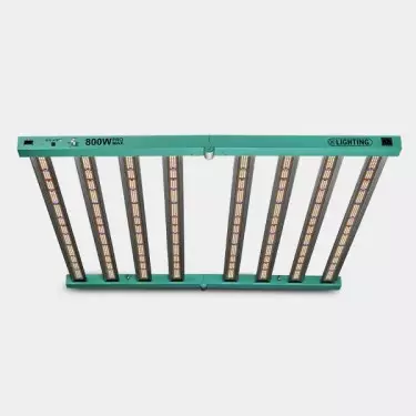 Sistema LED Regulável 800 W PRO MAX GB Lighting aceso frontal