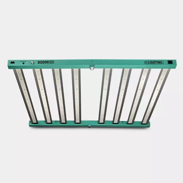 Sistema LED Regulável 800 W PRO MAX GB Lighting desligado vista frontal