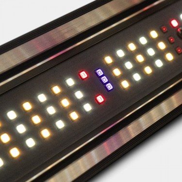 Sistema LED Regulable 800W PRO MAX GB Lighting leds encendidos