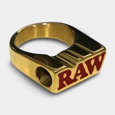  RAW Gold Smoker Ring 