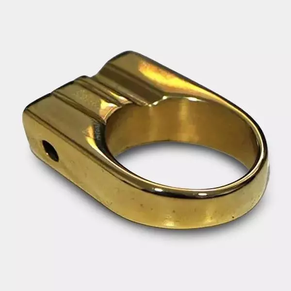 24k Gold-Plated Smokers Ring by RAW - GB
