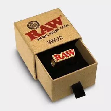 RAW Anillo 24K caja