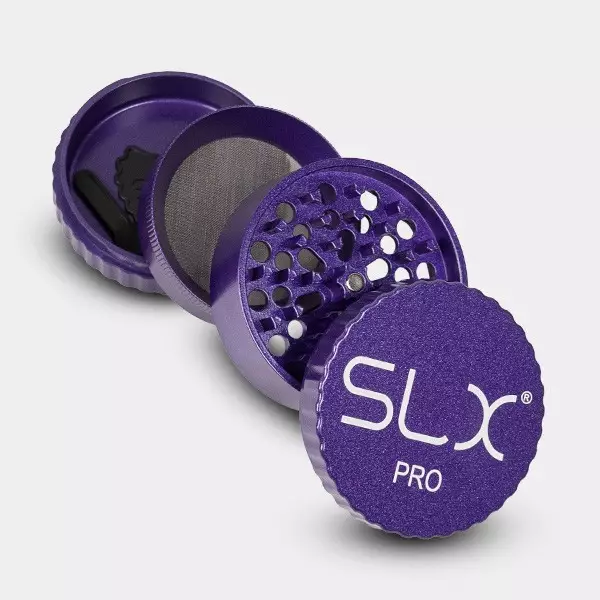 Grinder SLX PRO Aluminio Antiadherente 62mm Grinder SLX PRO Aluminio Antiadherente 62mm morado