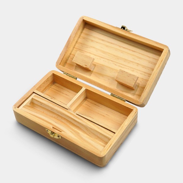 Caja de Liar de Madera mediana abierta