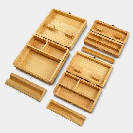 Caja de Liar de Madera abierta todas las combinaciones