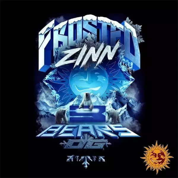 Frosted Zinn x 3 Bears Auto Logo