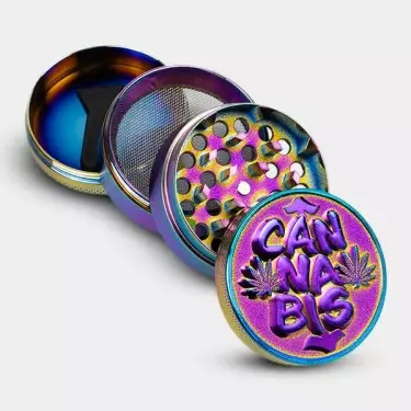 Grinder de Metal Fire-Flow THC 50 mm - GB The Green Brand