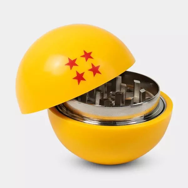 View Grinder Dragon Ball 3 Partes 56 mm con Polinizador