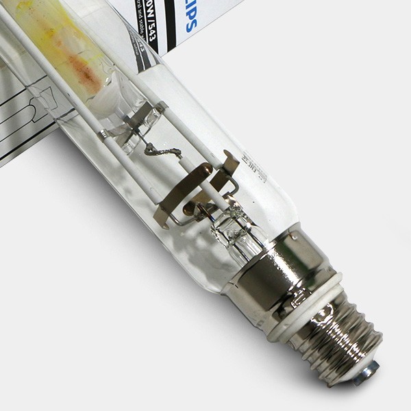 Bombilla Philips HPI-T crecimiento detalle