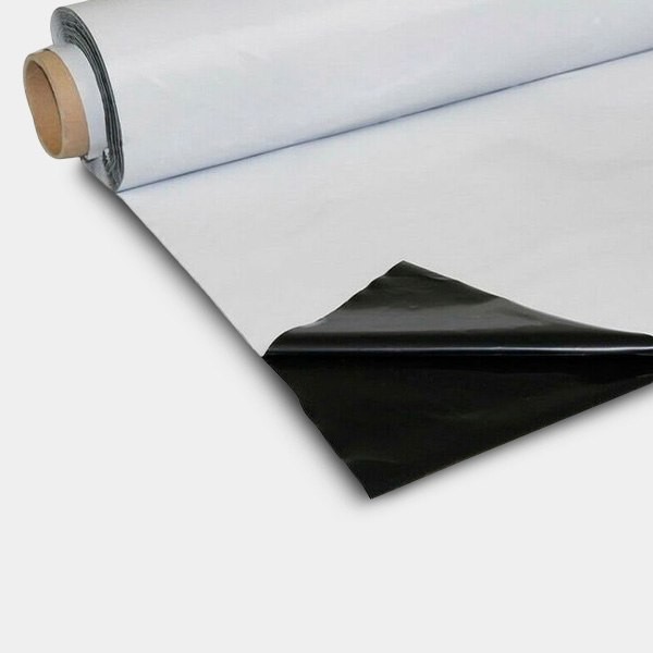 Plástico Reflectante B/N Grueso detalle rollo