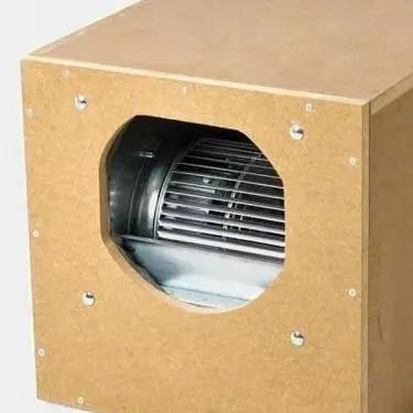 Extractor Caja Madera Insonorizado detalle