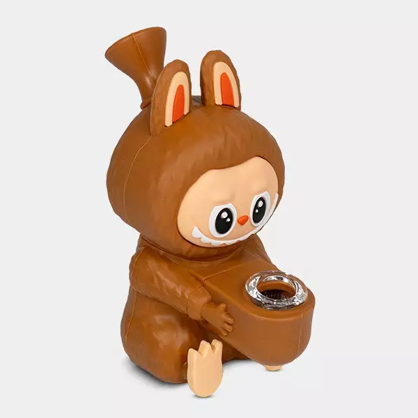 Bong Labubu em silicone