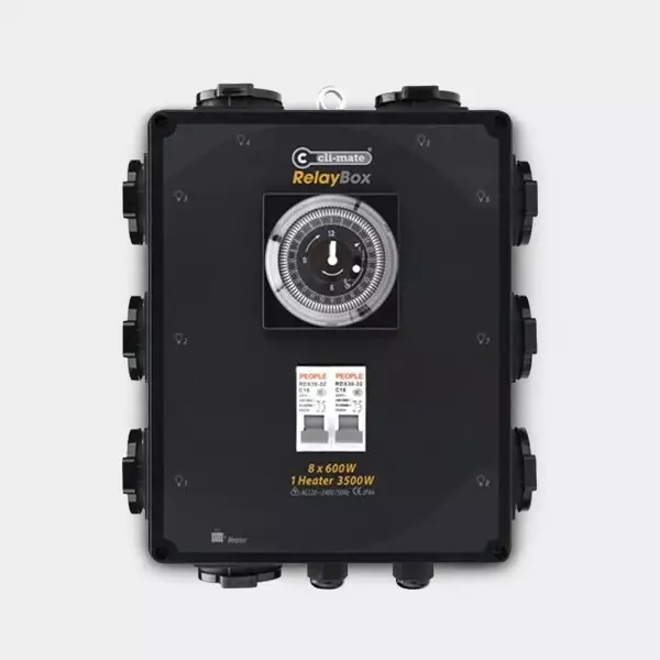 View Timer Box 8 x 600W (several sockets) - GB