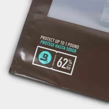 Boveda Fresh Bag 62% 67g detalle bolsa