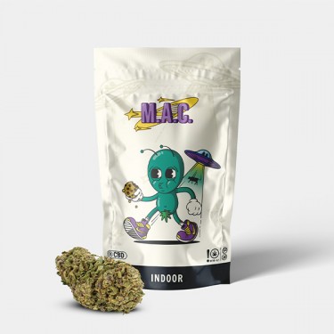 Indoor GB CBD 'Miracle Alien Cookies' Flowers