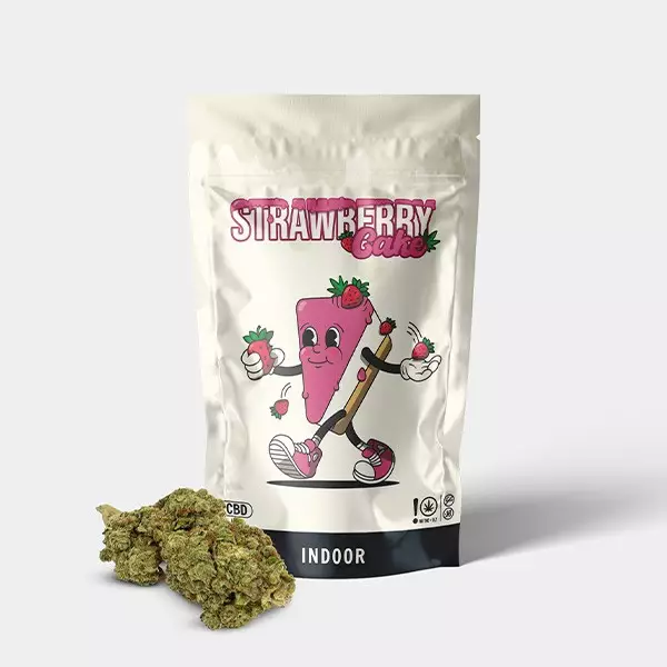 View Flores CBD GB Indoor 'Strawberry Cake' - GB The Green Brand