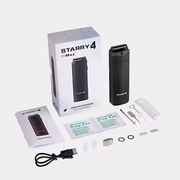Vaporizador Starry V4 X-Max caja