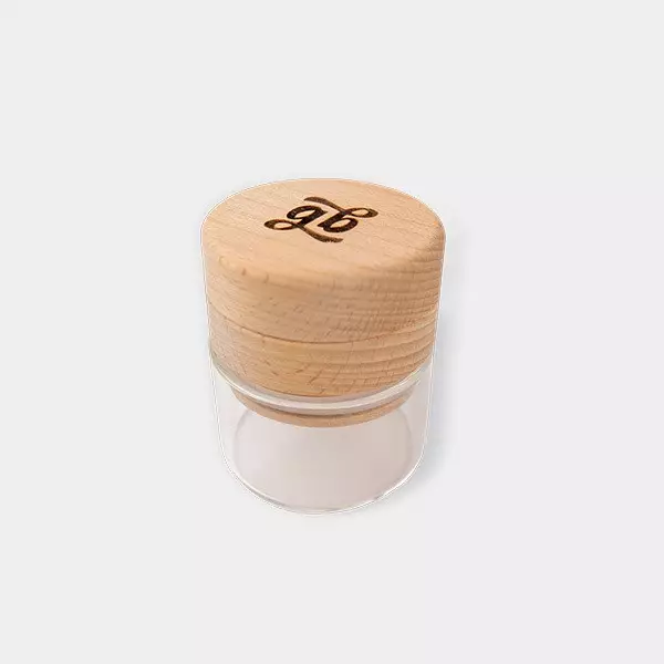 View GB The Green Brand 65 mm Wooden Grinder