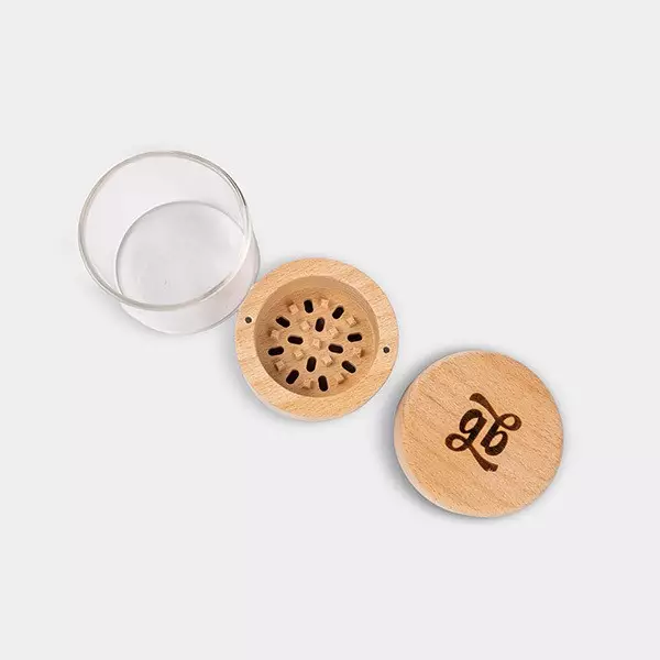 GB 65 mm Wooden Grinder, disassembled