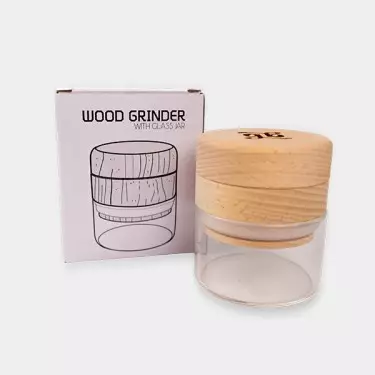 GB 65 mm Wooden Grinder with box