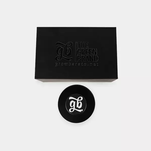 Frasco hermético oculto Black Premium GB com caixa superior