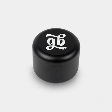 GB The Green Brand Cannapuck Smell Proof Black Premium 55mm