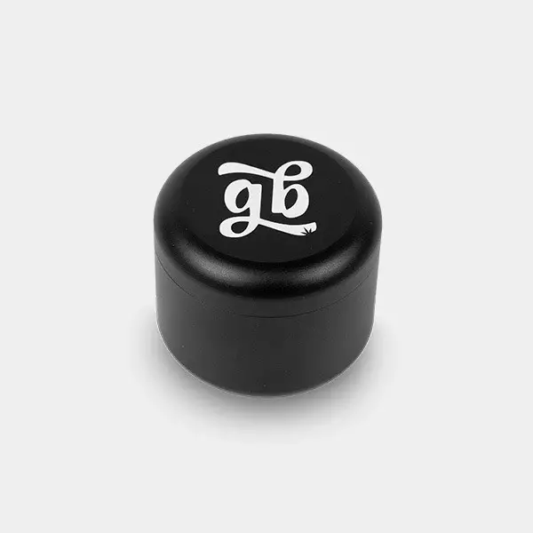 GB The Green Brand Cannapuck Smell Proof Black Premium 55mm