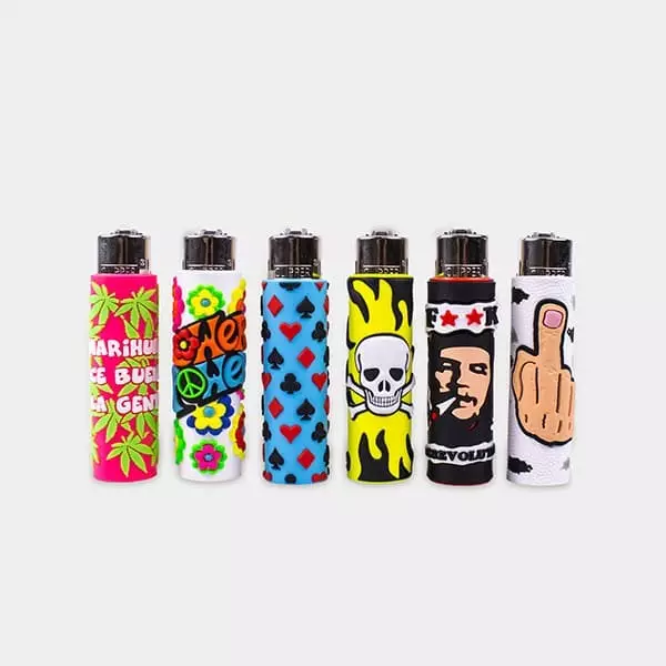 Mechero Clipper con Funda Mix Go