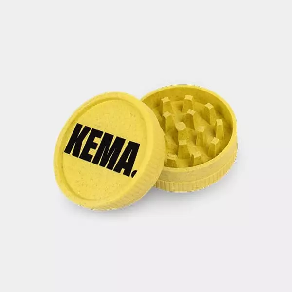 Grinder Biodegradable KEMA Amarillo