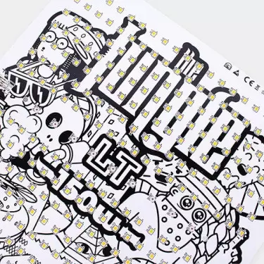 Painel de LED Pro V3 150w GB de iluminação - GB a marca verde