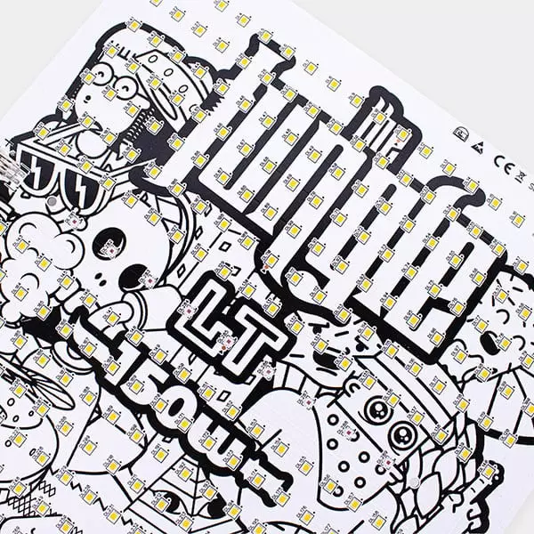 Painel de LED Pro V3 150w GB de iluminação - GB a marca verde