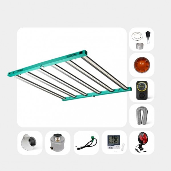 View Kit de cultivo interior 720W sin armario