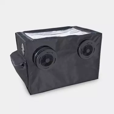 Mushroom grow tent ventilation