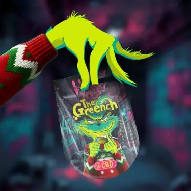 The Greench limited edition CBD flowers