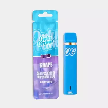Only Grams Grape 50% CBD Vape 🍇 - GB The Green Brand