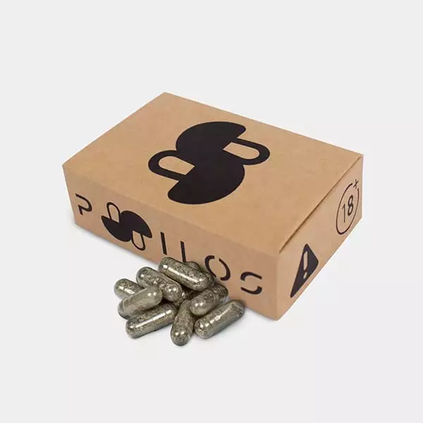 Psilocybe Mushrooms Microdosing Capsules - GB The Green Brand