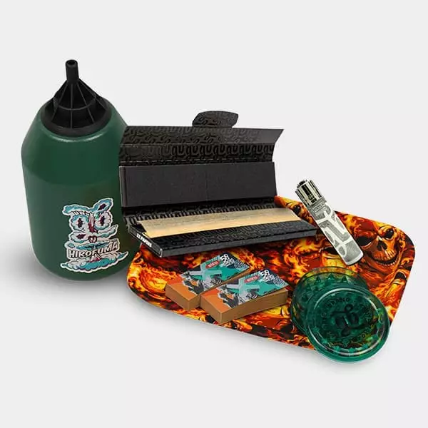 View Kit Burning Skulls con Parafernalia - GB The Green Brand