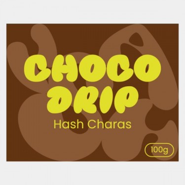 Placa de Hachís Charas 100g Choco Drip