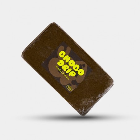 Placa de Hachís Charas 100g Choco Drip completa