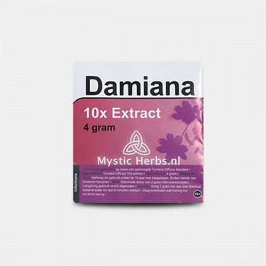 Extracto natural de Damiana 10x