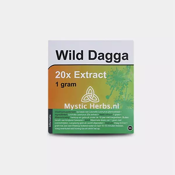 View Extracto vegetal de Wild Dagga 20x