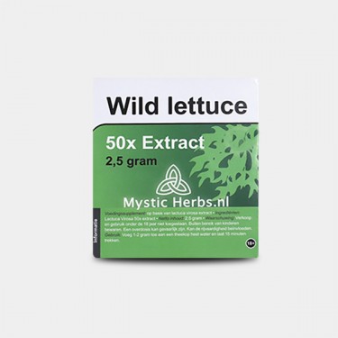 Extracto vegetal de Lechuga Silvestre 50x