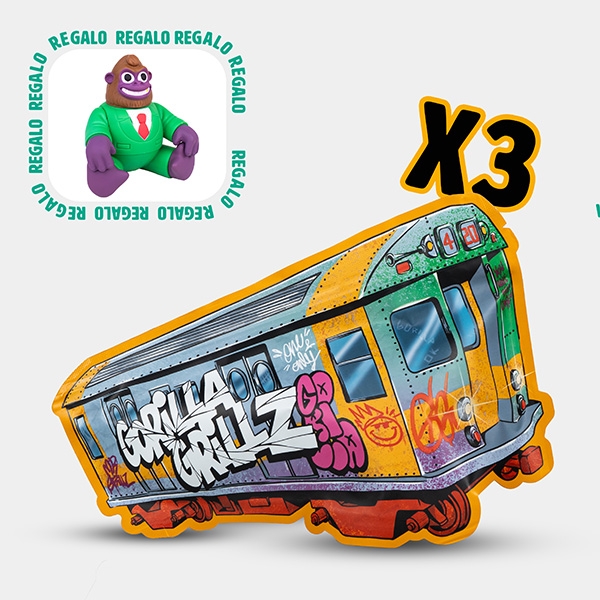 View Pack Flores CBD Small Buds 150 g + Grinder Gorilla Grillz