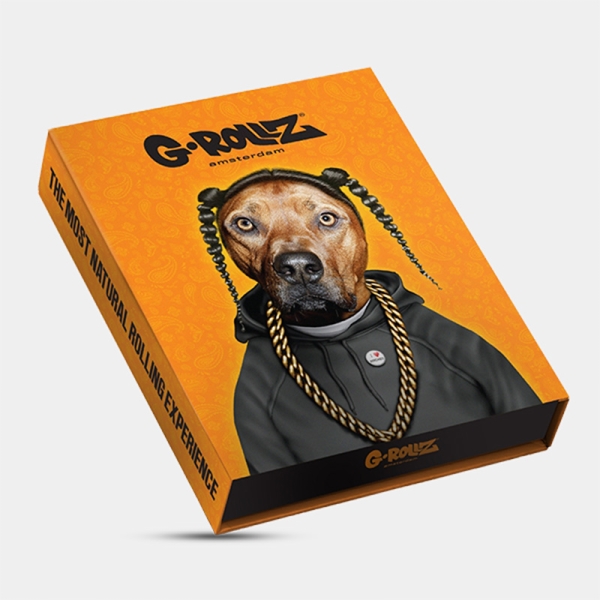 Caja Pack fumador G-Rollz Rap Edition