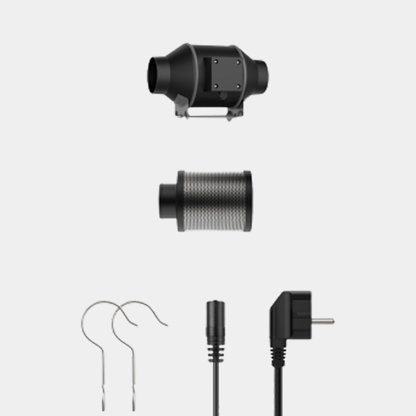 Extractor con filtro de carbono Cyclone