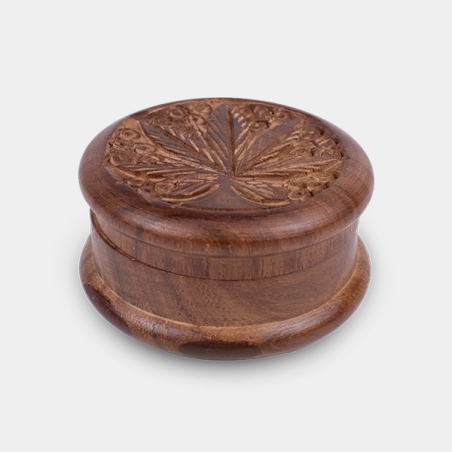 Grinder de madera tallado