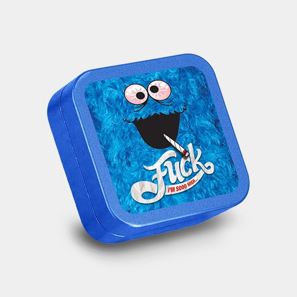 Grinder Aluminio Cuadrado El Monstruo grinder cerrado