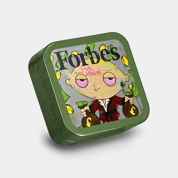 Grinder Aluminio Cuadrado Forbes grinder cerrado