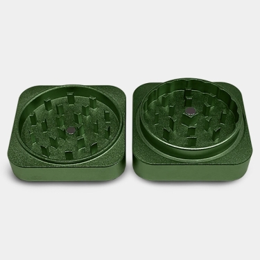 Grinder Aluminio Cuadrado Breaking Bud interior